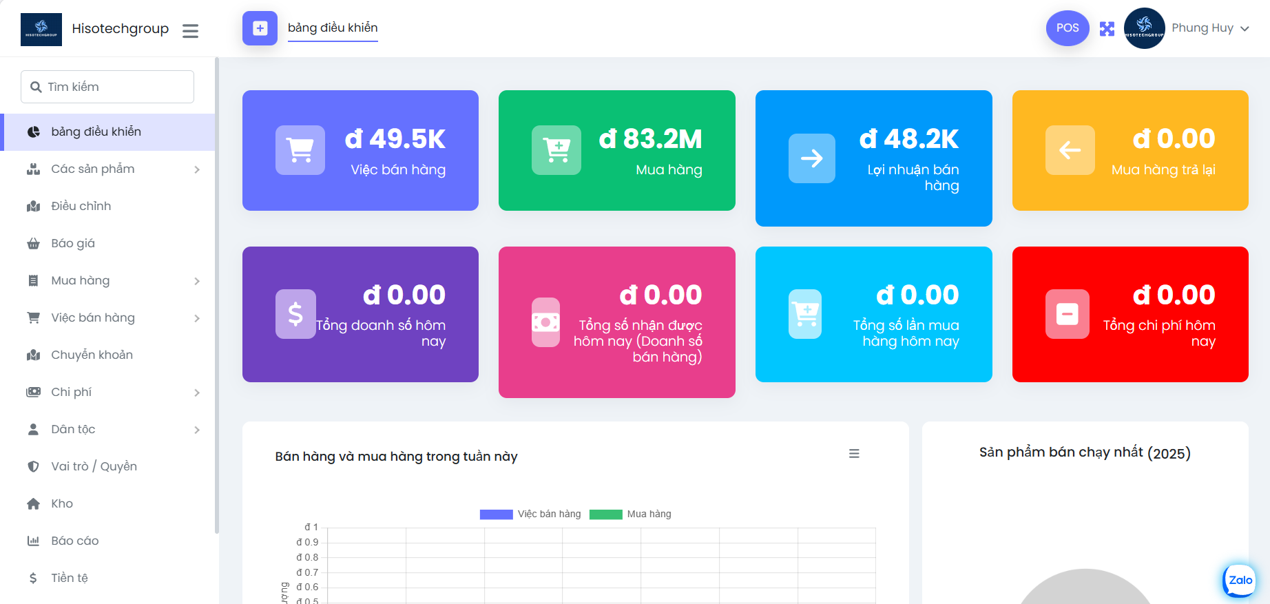 Pos| Hệ thống quản lý bán hàng preview